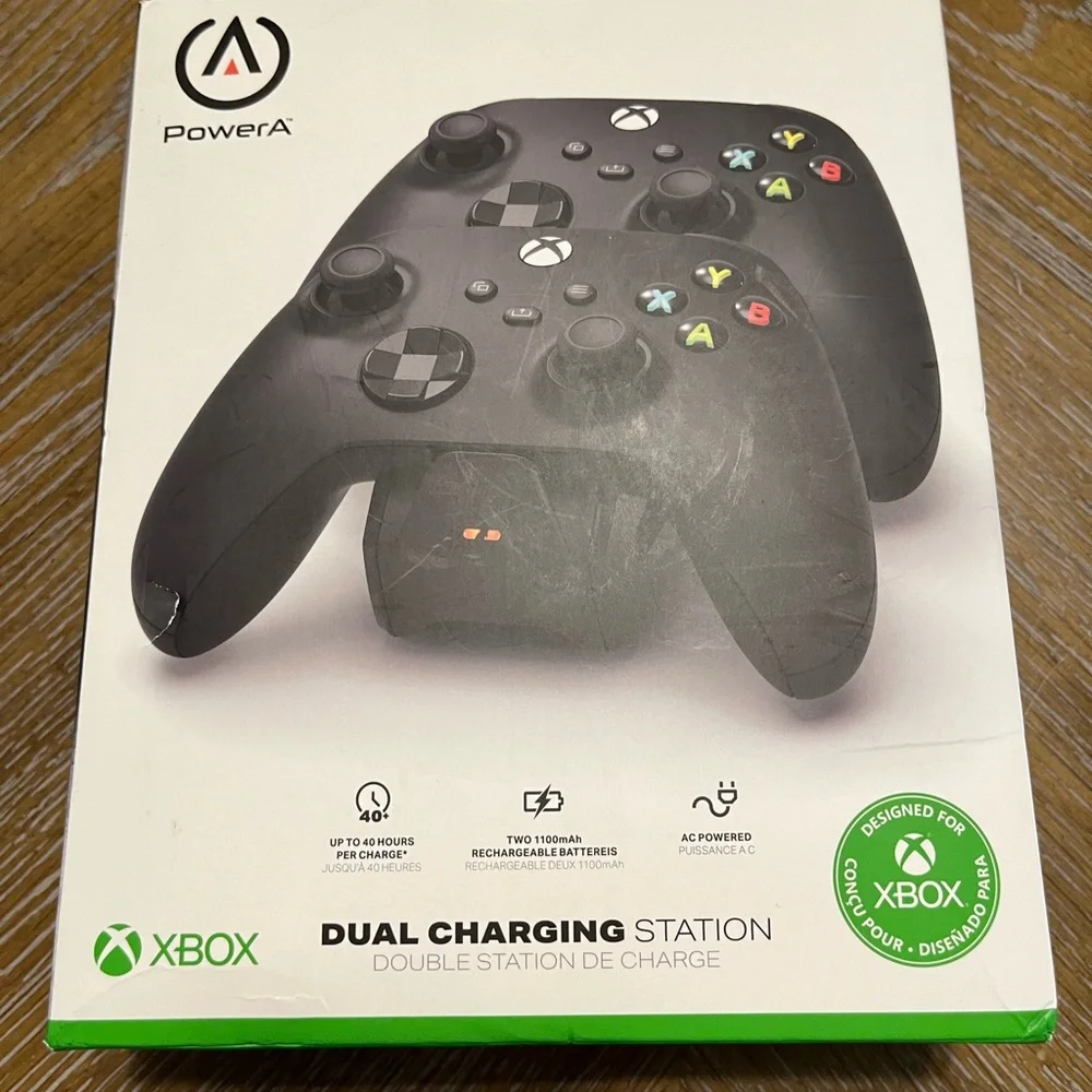 Xbox Dual Charging Station - Black by Power A